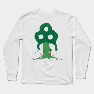 And The Tree Was Happy Long Sleeve T-Shirt